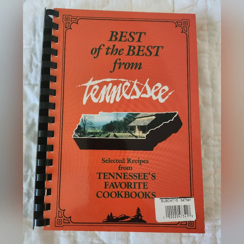 Cookbook Best of the best from Tennessee